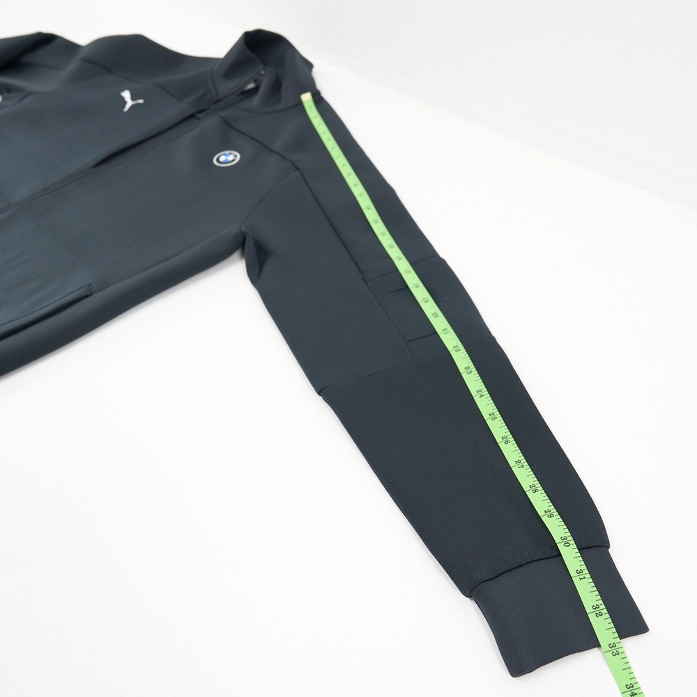 MENS PUMA BMW MMS LIFE ZIP-UP SWEAT JACKET - Picture 6 of 12